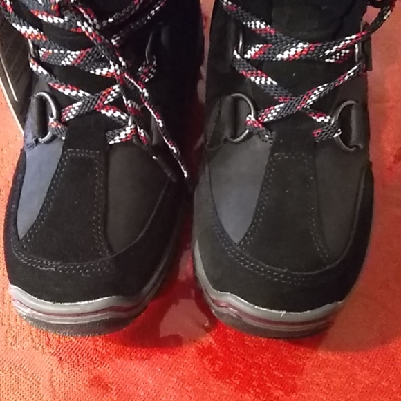 NWT PAJAR CANADA Lace-up Black Boots size 8-8.5 - Picture 3 of 8